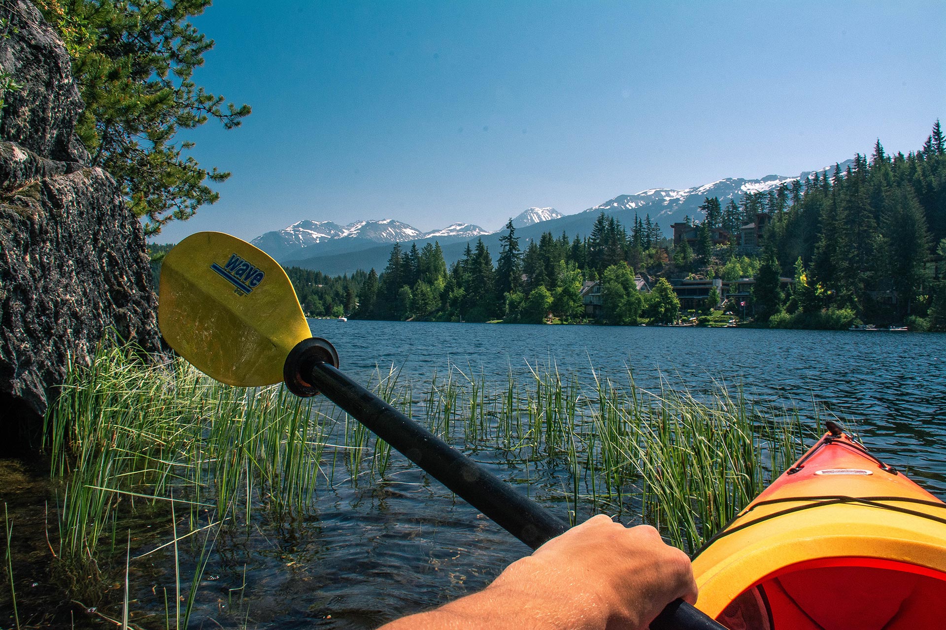 Exploring the Majestic Lakes of Whistler on a Kayak